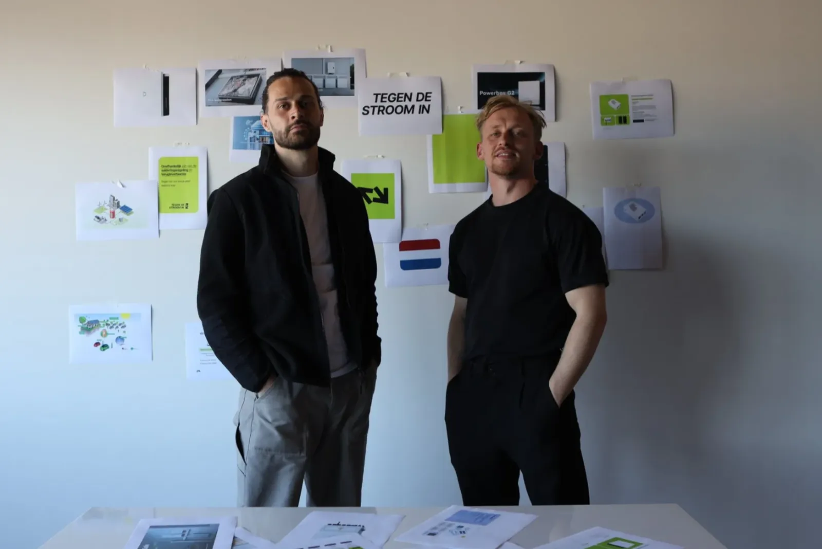 Het TDSI / Sunnyboys team aan het werk